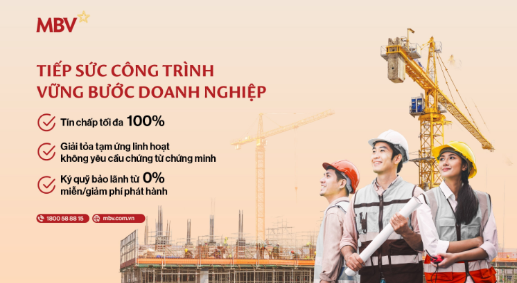 Tài trợ KHDN ngành xây lắp